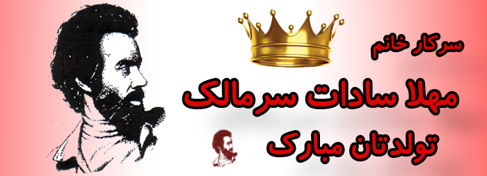 سرکار خانم مهلا سادات سرمالک تولدت مبارک